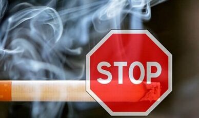How is oorkinism cleaned on the refusal of smoking