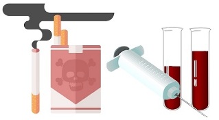 can i smoke before donating blood