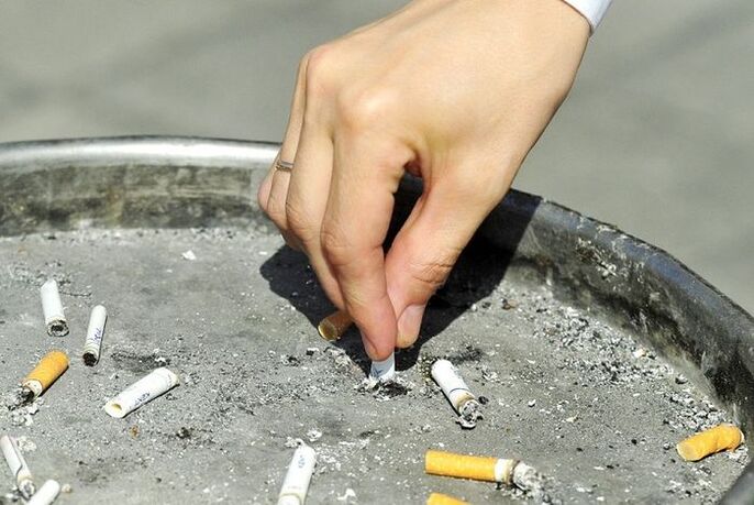 leaves the consequences of smoking