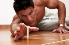 attraction to a man when he quits smoking and changes in the body