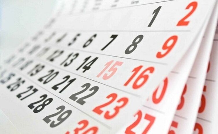 smoking cessation calendar