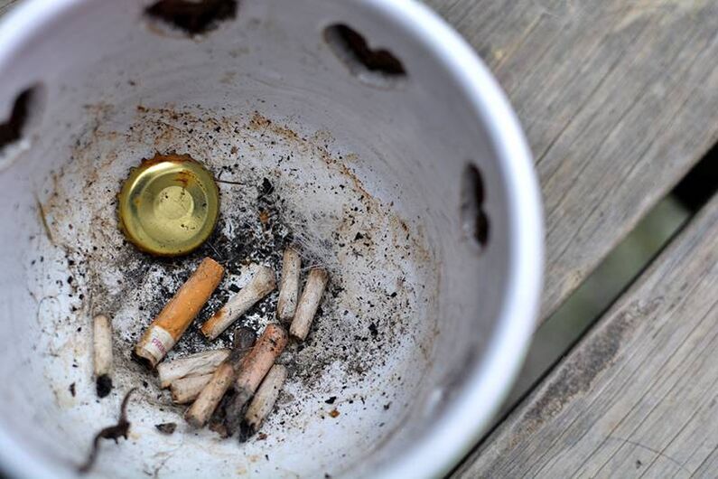 cigarette butts and changes in the body when you quit smoking