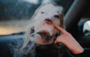 Girl who smokes